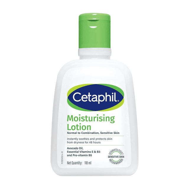 Cetaphil Moisturising Lotion | 48H Hydration | Fragrance-Free & Non-Greasy | 118ml