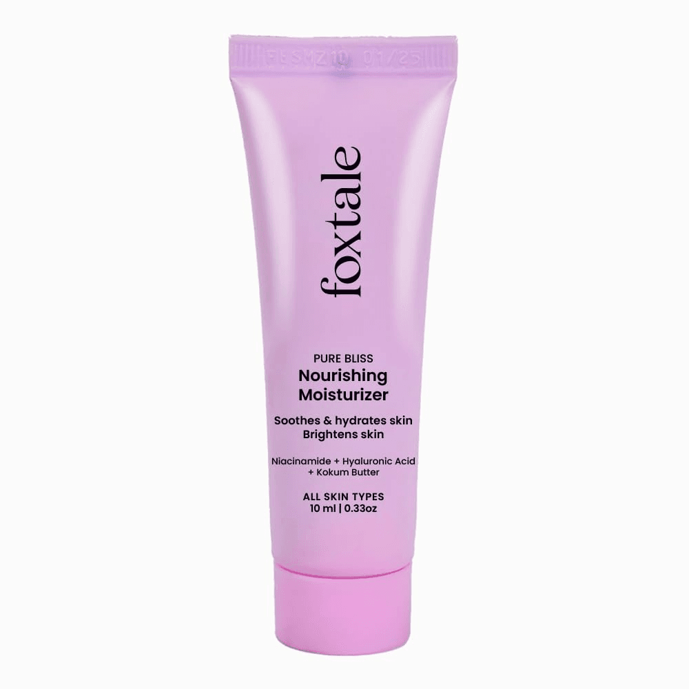 Foxtale Nourishing Ceramide Face Moisturizer | 100 Hr Hydration | 10ml
