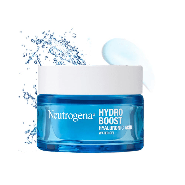 Hydro Boost Hyaluronic Acid Face Moisturizer 50ml | 24 hours long lasting Hydration | Oil free non sticky light water gel fast absorbing| Daily use | All Skin Types | For Men & Women 50g