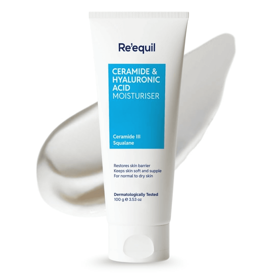 RE' EQUIL Ceramide & Hyaluronic Acid Moisturiser | Barrier Repair Cream | 100g