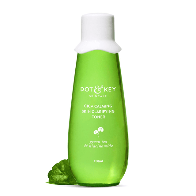 Cica Calming Skin Clarifying Toner with Green Tea & Niacinamide | Toner for Acne Prone Skin | Niacinamide Toner For Acne, Oily & Sensitive Skin | Fades Acne Scars & Dark Spots | 150ml